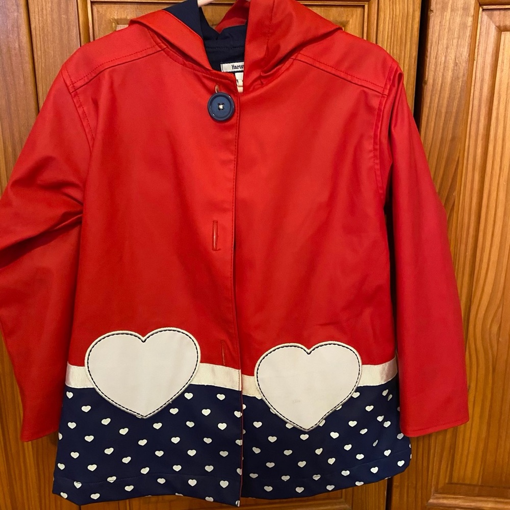 Heartstrings rain coat 2t